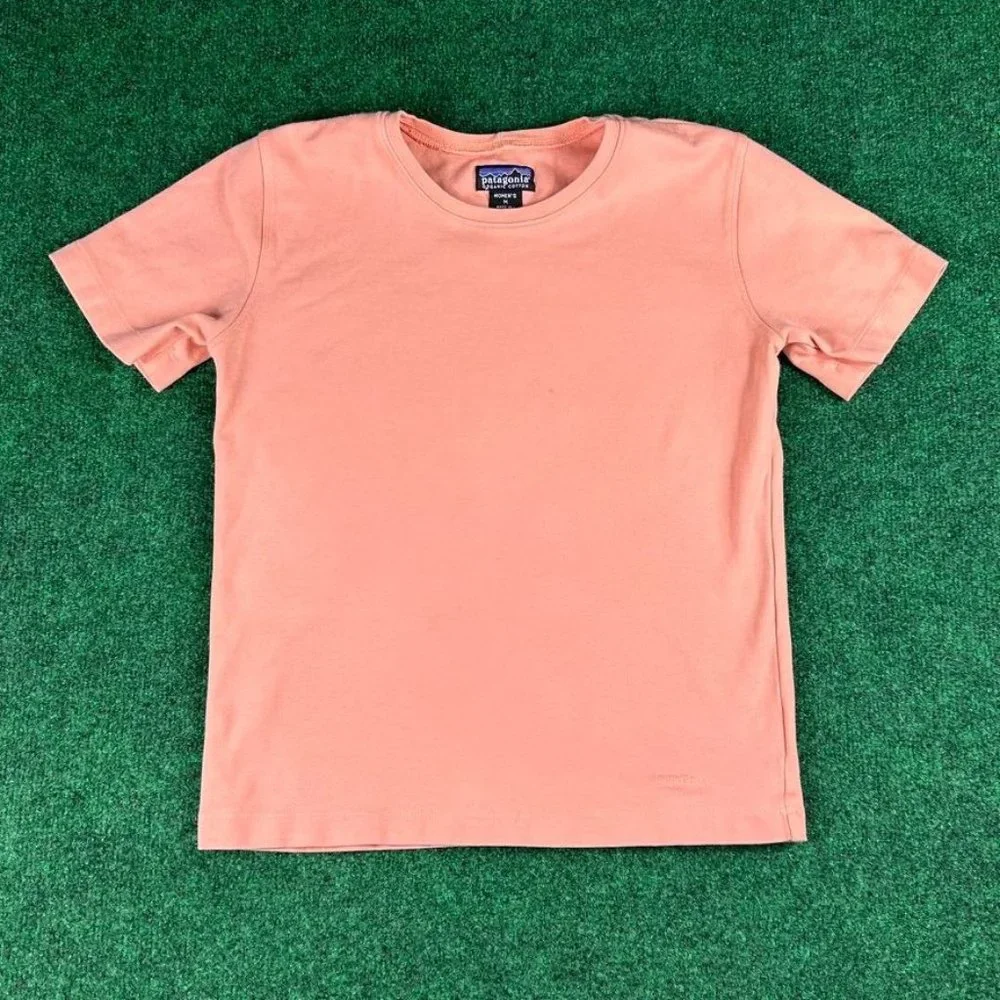 Vintage Patagonia Tee Peach T-Shirt Womens Size Medium‎